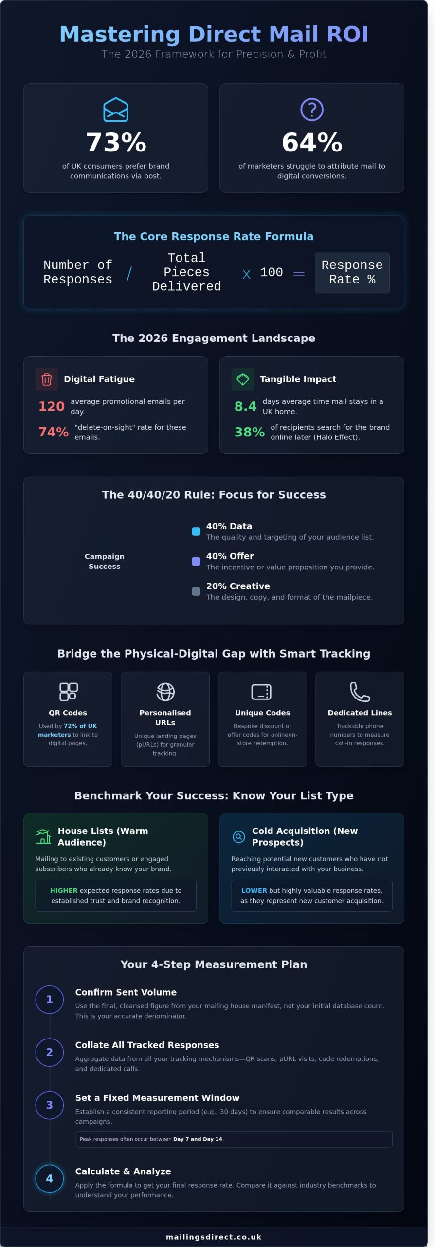 Direct Mail Response Rate Calculator 2026: A UK Business Guide