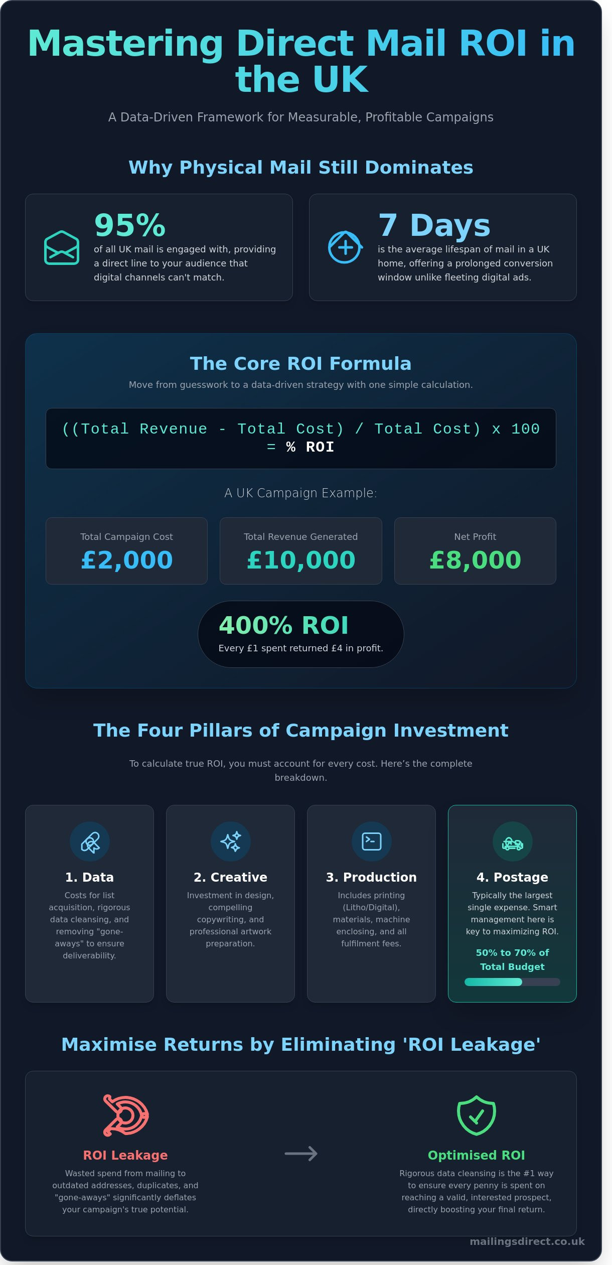 How to Calculate Direct Mail ROI: A Definitive Guide for UK Businesses