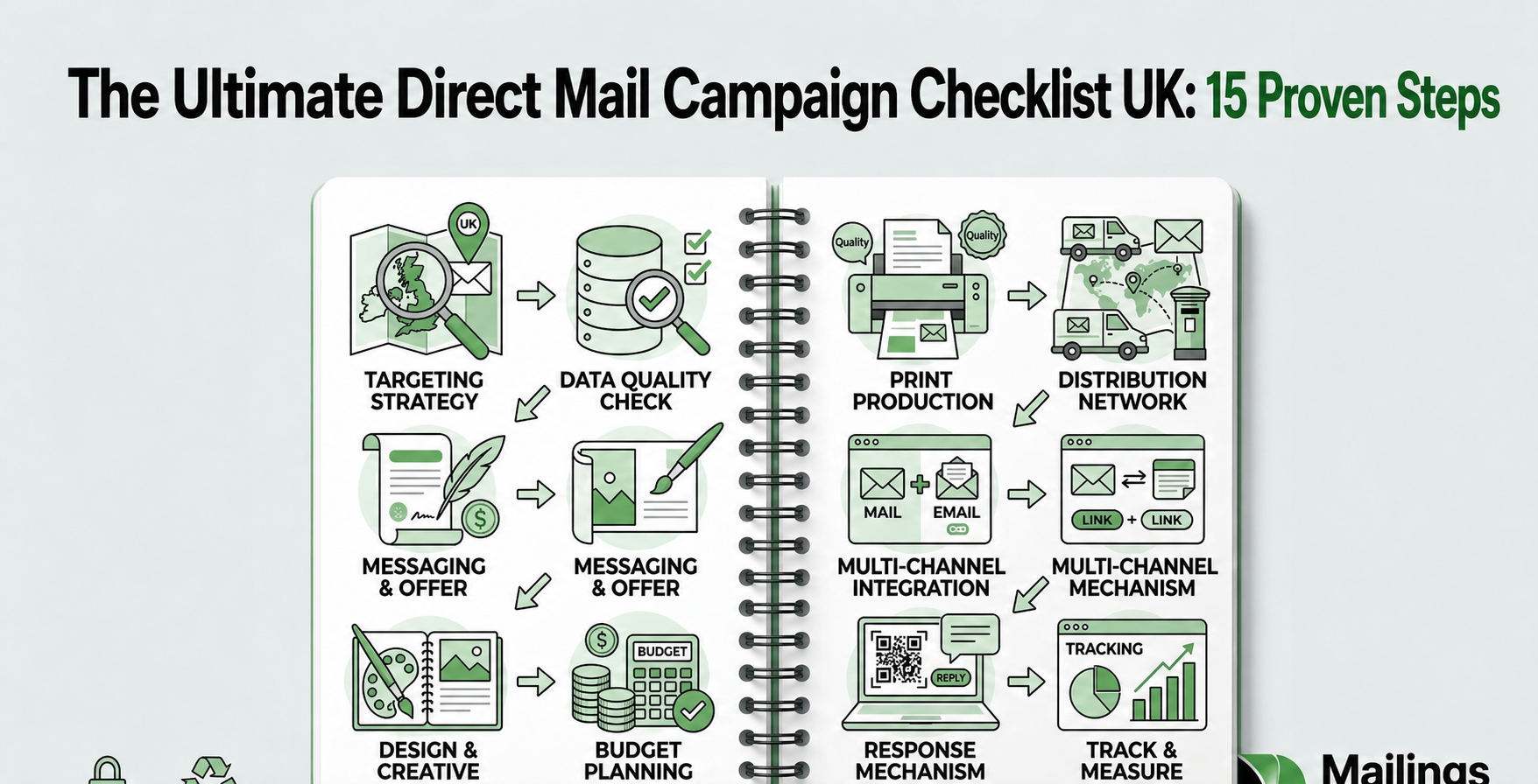 15 steps infographic
